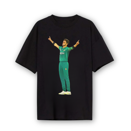 Shaheen Afridi Oversized T-Shirt – Fear the Pace, Feel the Style