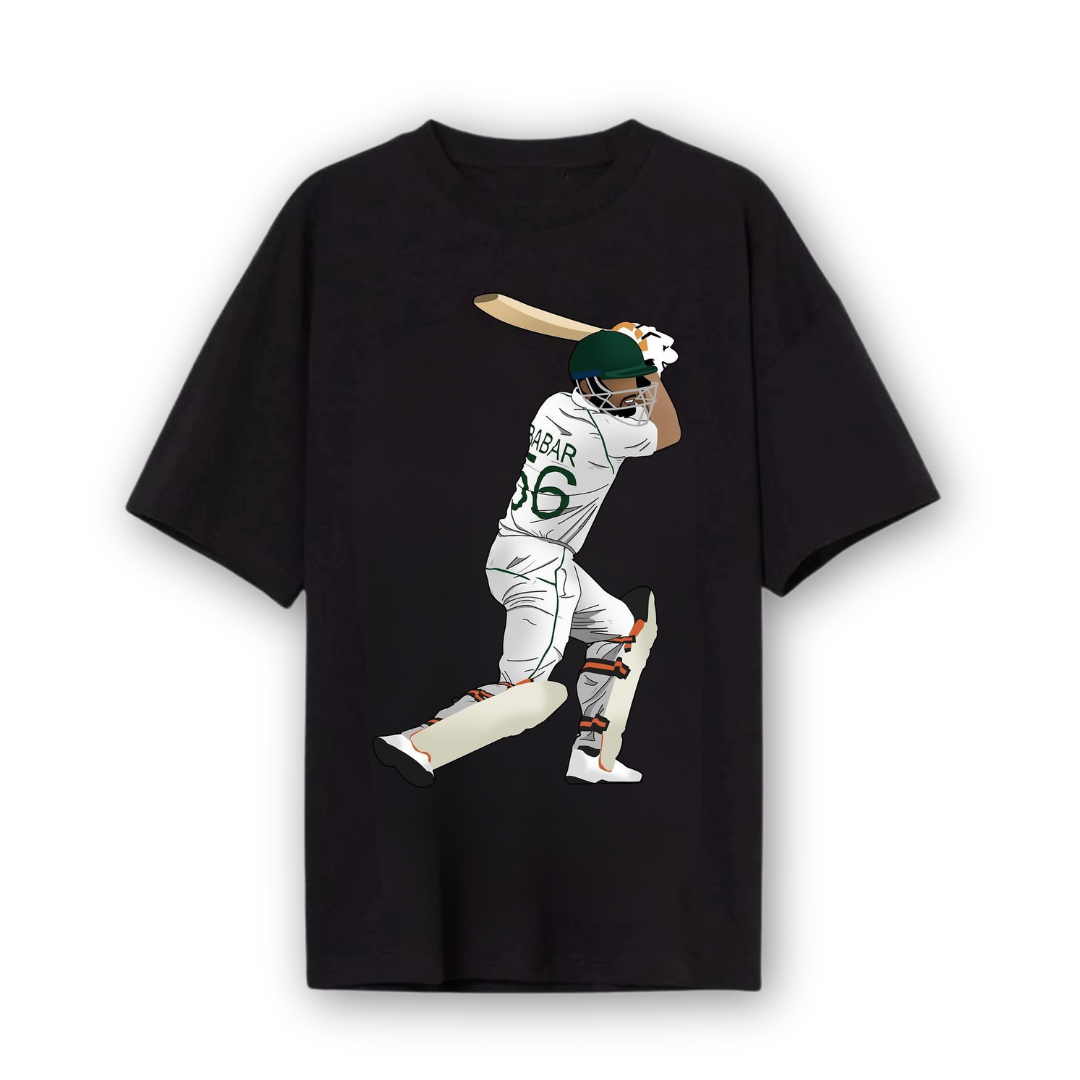 Babar Azam Oversized T-Shirt – Class Meets Comfort