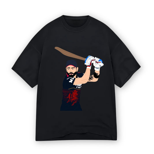 Oversized Virat Kohli T-Shirt – Passion, Power & Timeless Class