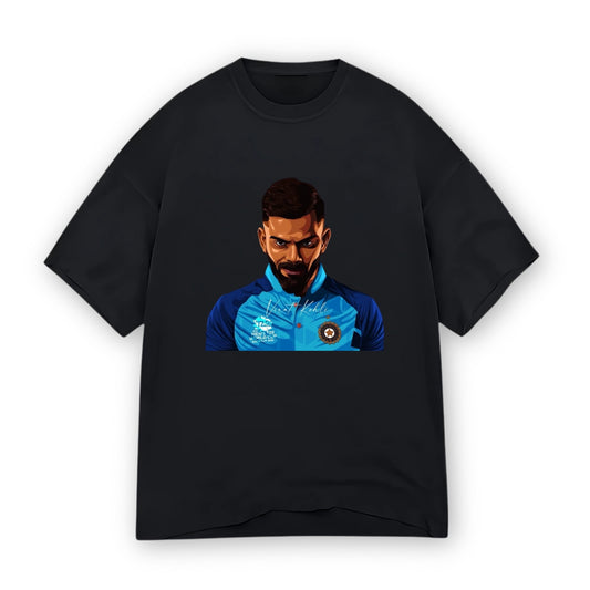 Virat Kohli Oversized T-Shirt – Built for Legends, Worn by Fans