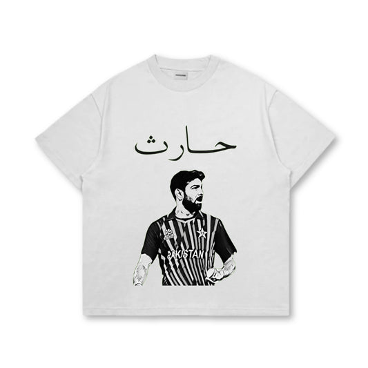 Oversized Haris Rauf T-Shirt – Unleash the Pace, Own the Street